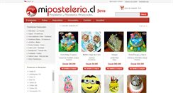 Desktop Screenshot of mipasteleria.cl